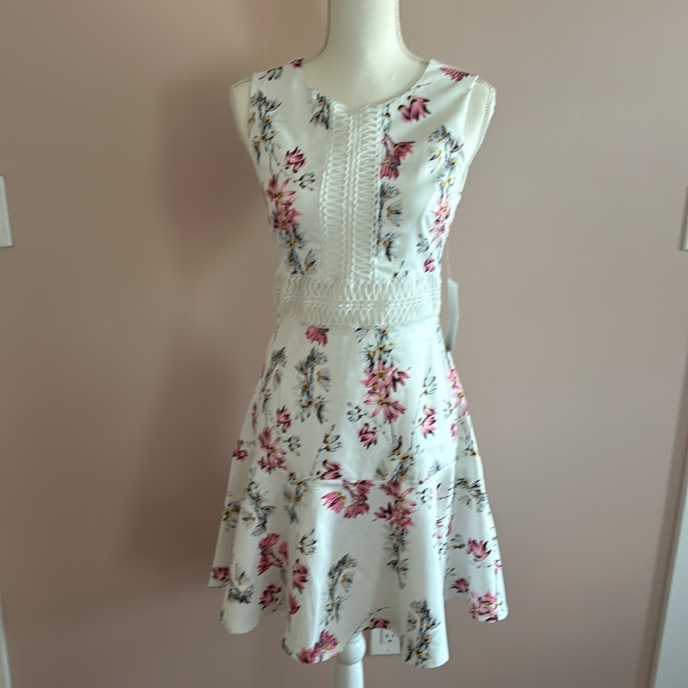 Angel Eye Floral Mini Dress